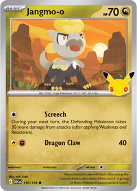 Jangmo-o 110/128 - Rare Holo