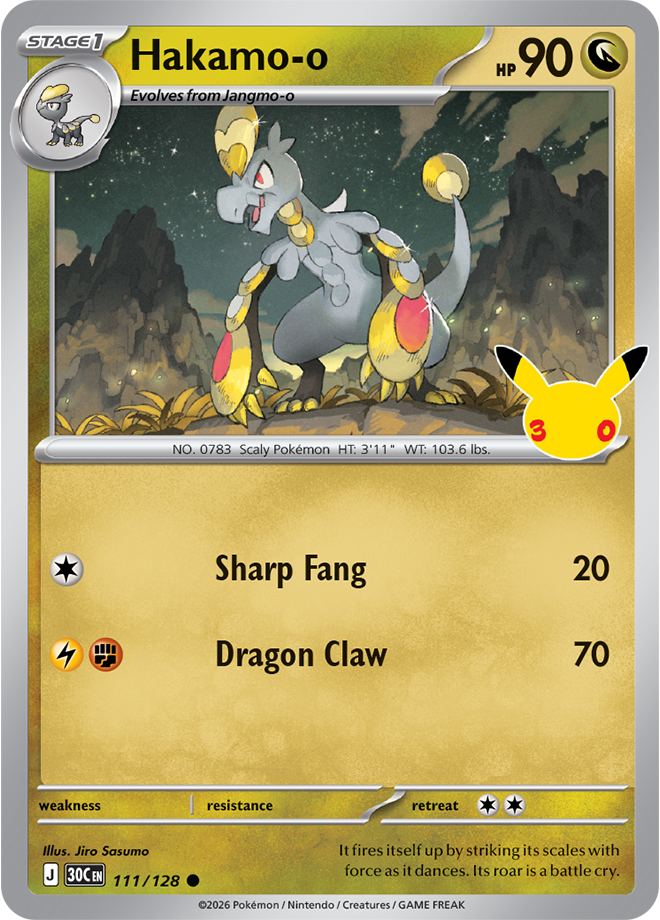 Hakamo-o 111/128 - Rare Holo