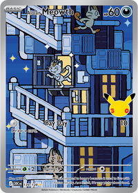 Alolan Meowth 139/128 - Illustration Rare