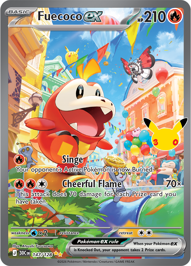 Fuecoco ex 147/128 - Special Illustration Rare