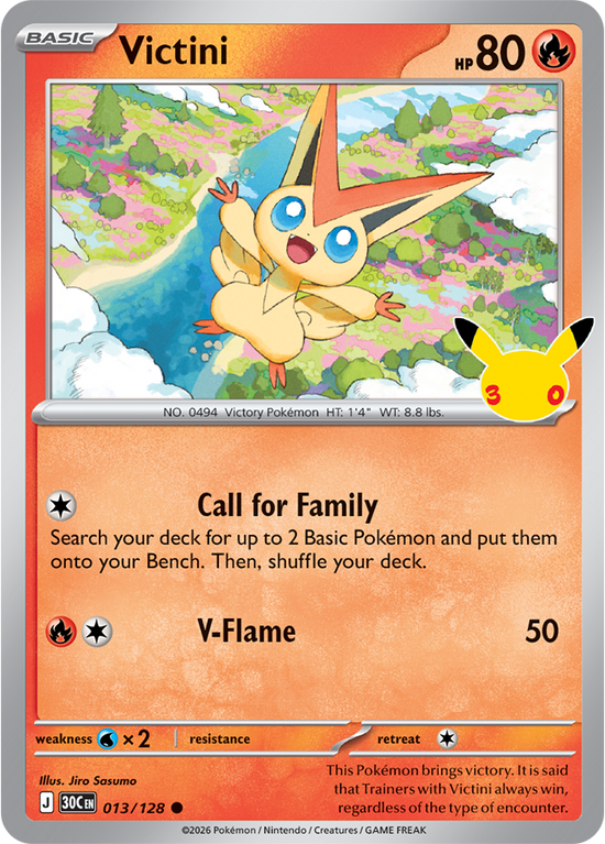 Victini 013/128 - Rare Holo
