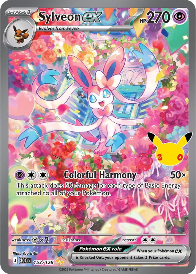 Sylveon ex 153/128 - Special Illustration Rare