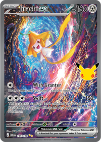 Jirachi ex 155/128 - Special Illustration Rare