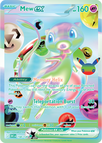 Mew ex 158/128 - Futuristic Rare