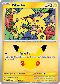 Pikachu 048/128 - 26/30 Pikachu Rare