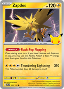 Zapdos 055/128 - Rare Holo