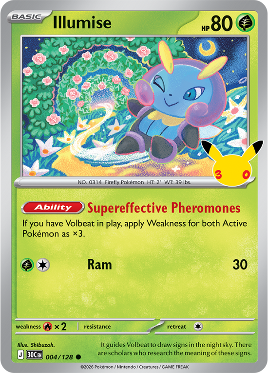 Illumise 004/128 - Rare Holo