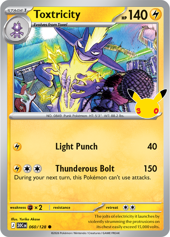 Toxtricity 060/128 - Rare Holo