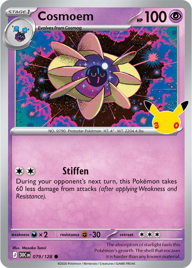 Cosmoem 079/128 - Rare Holo