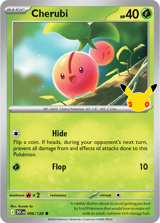 Cherubi 006/128 - Rare Holo
