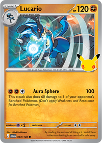 Lucario 083/128 - Rare Holo