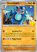 Seismitoad 084/128 - Rare Holo