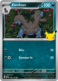 Zweilous 098/128 - Rare Holo