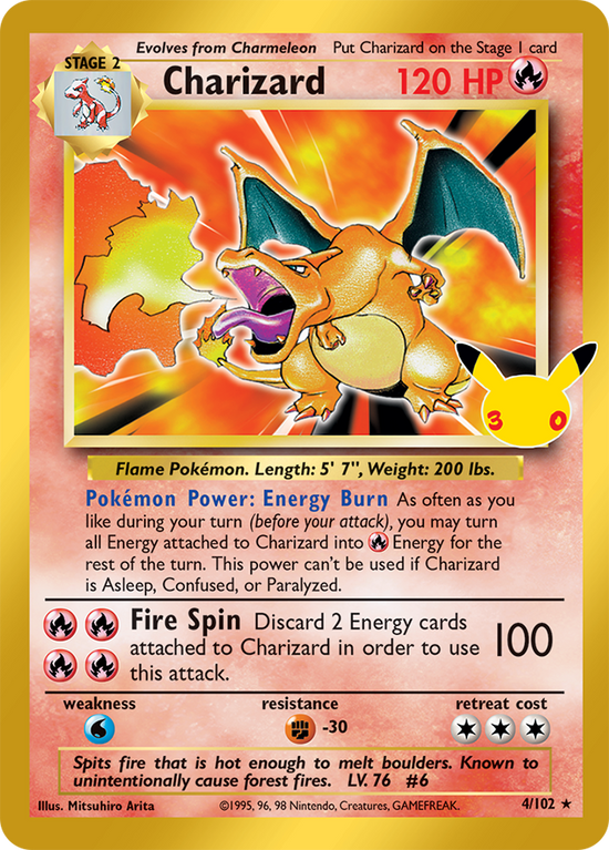 Charizard 4/102 Classic Collection