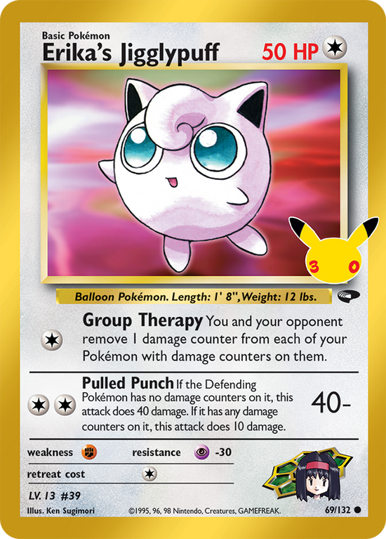 Erika's Jigglypuff 69/132 Classic Collection