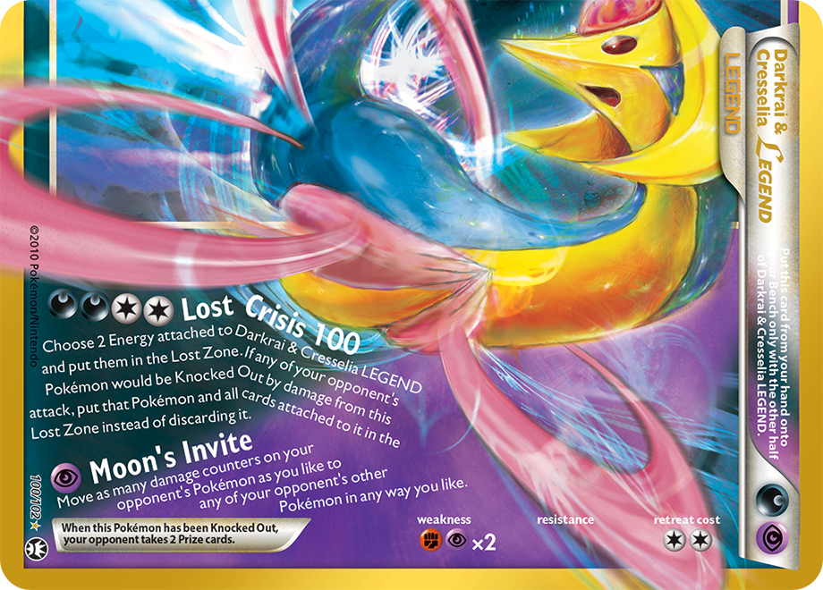 Darkrai & Cresselia LEGEND #17 Classic Collection