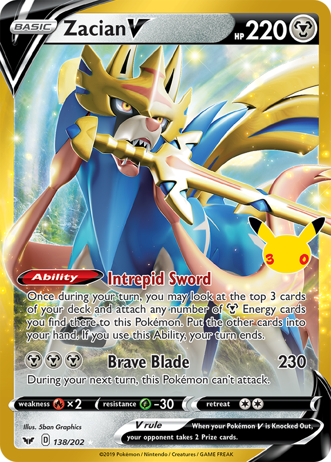 Zacian V #26 Classic Collection
