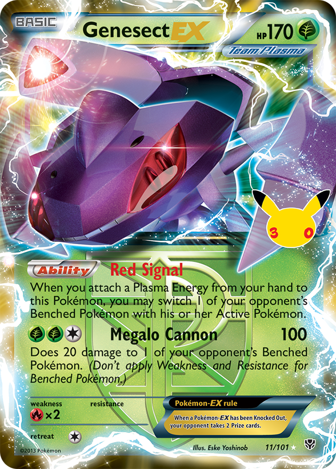Genesect EX #20 Classic Collection