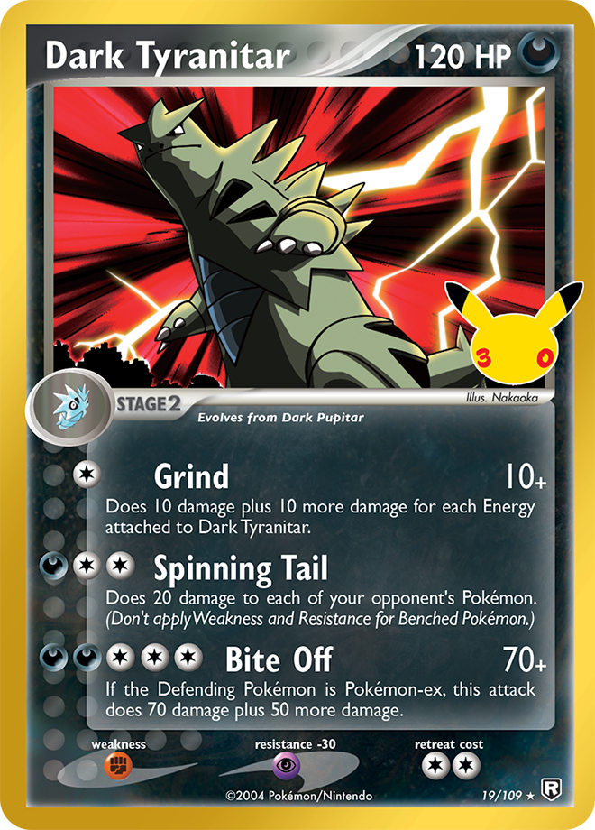 Dark Tyranitar #09 Classic Collection