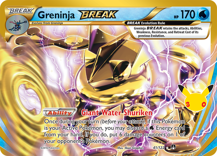 Greninja BREAK #22 Classic Collection