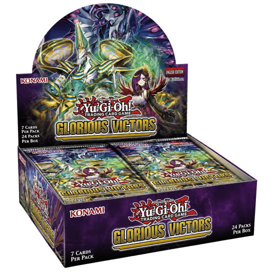 Yu-Gi-Oh! Glorious Victors - Booster Display (PREVENTA)