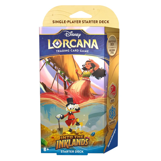 Deck Disney Lorcana Into The Inklands (Ruby & Sapphire)