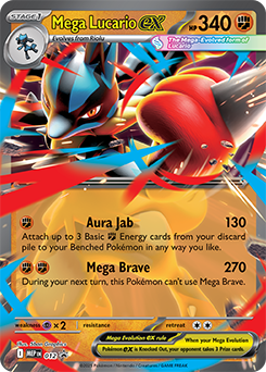 Mega Lucario ex MEP 012