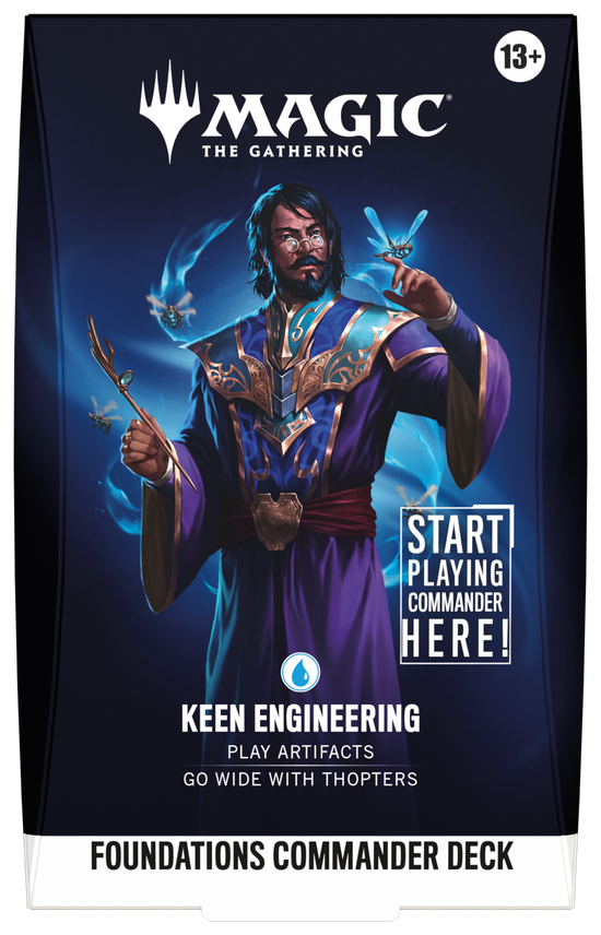MTG: Keen Engineering - Foundations Commander Deck (PREVENTA)