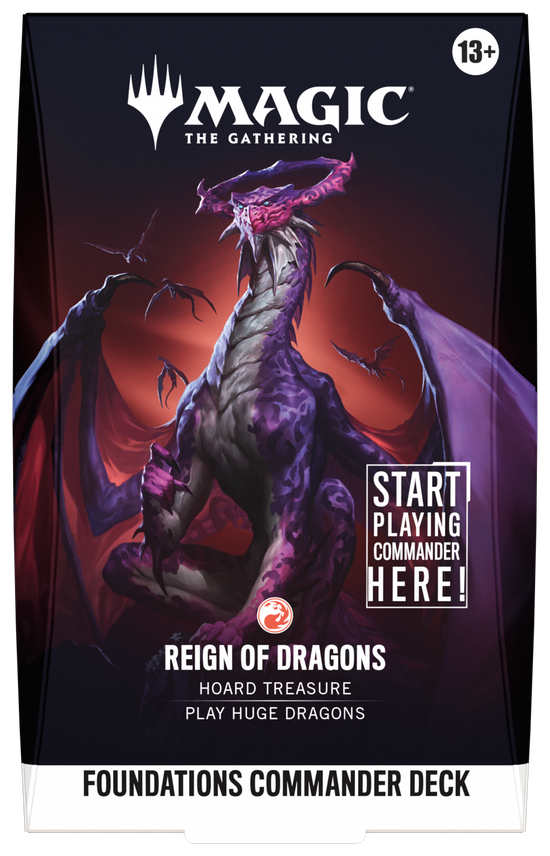 MTG: Reign of Dragons - Foundations Commander Deck (PREVENTA)