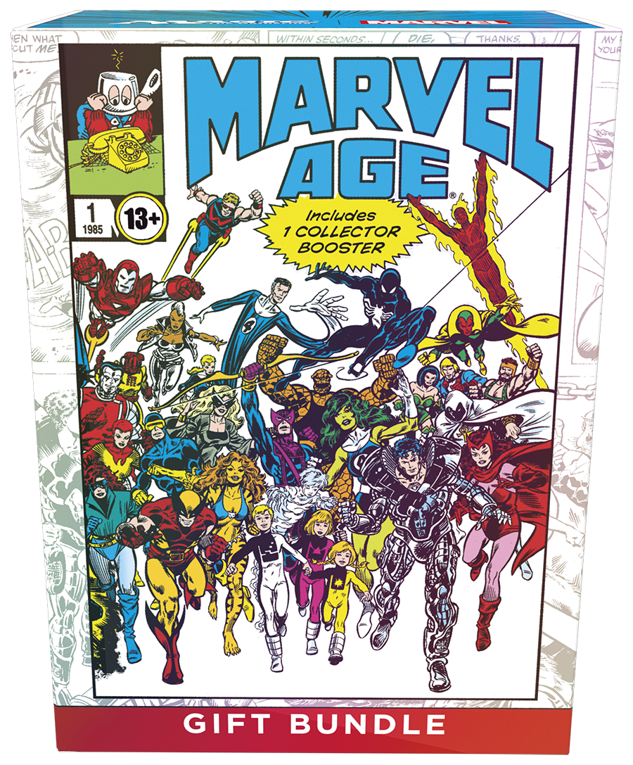 MTG:MarvelSuperHeroes-MarvelAge-GiftBundle(PREVENTA)-GARANTÍAMEJORPRECIO