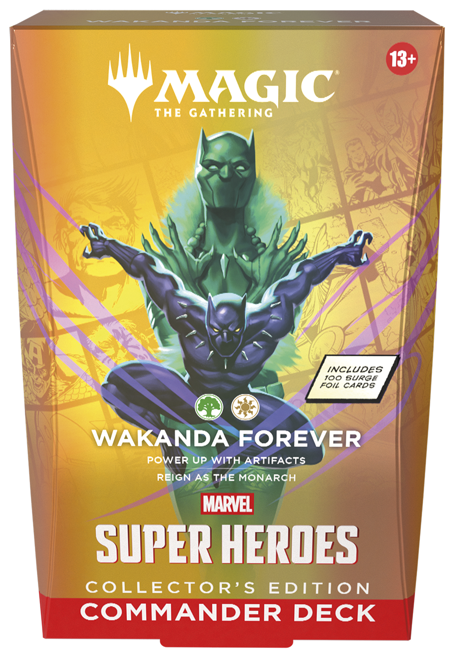 MTG: Marvel Super Heroes - Commander Deck - Wakanda Forever - Collector's Edition