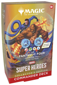 marvel deck fantasticos coleccionista