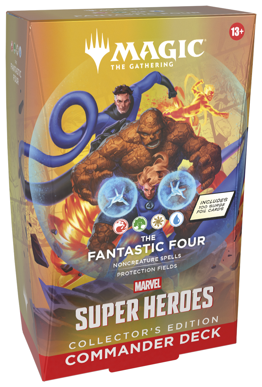 marvel deck fantasticos coleccionista