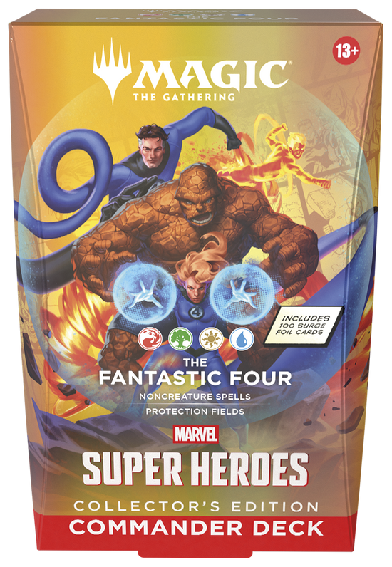MTG: Marvel Super Heroes - Commander Deck - The Fantastic Four - Collector's Edition (PREVENTA) - GARANTÍA MEJOR PRECIO