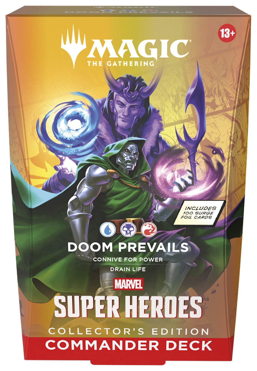 MTG:MarvelSuperHeroes-CommanderDeck-DoomPrevails-Collector
