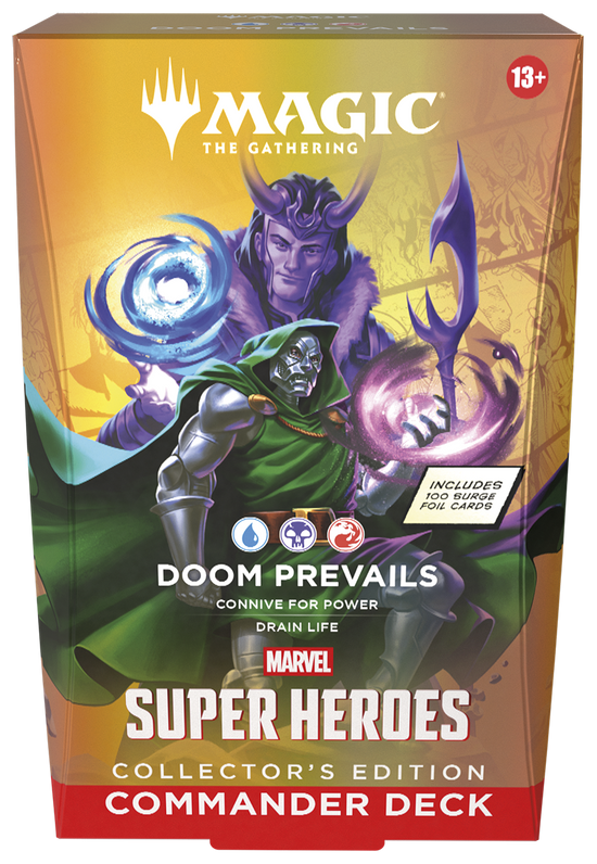 MTG: Marvel Super Heroes - Commander Deck - Doom Prevails - Collector's Edition (PREVENTA) - GARANTÍA MEJOR PRECIO
