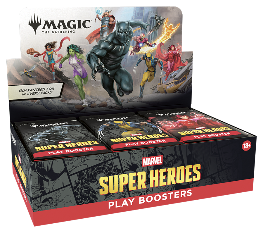 MTG: Marvel Super Heroes - Play Boosters Display