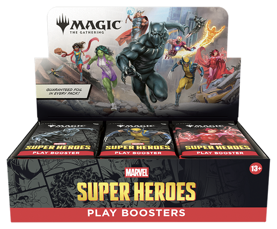MTG: Marvel Super Heroes - Play Boosters Display