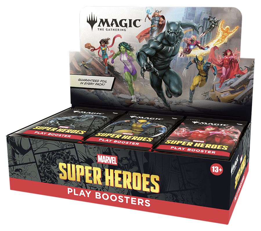 MTG: Marvel Super Heroes - Play Boosters Display