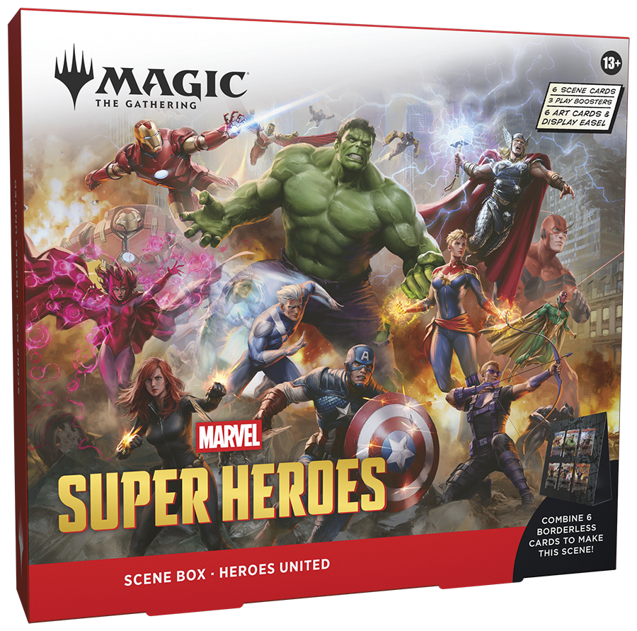 magis marvel super heroes scene box united