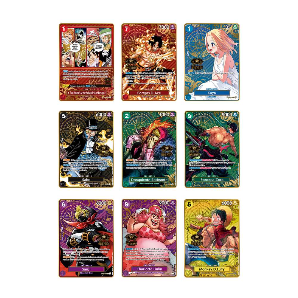 PREMIUM BANDAI - Japanese 2nd Anniversary Set - One Piece Card