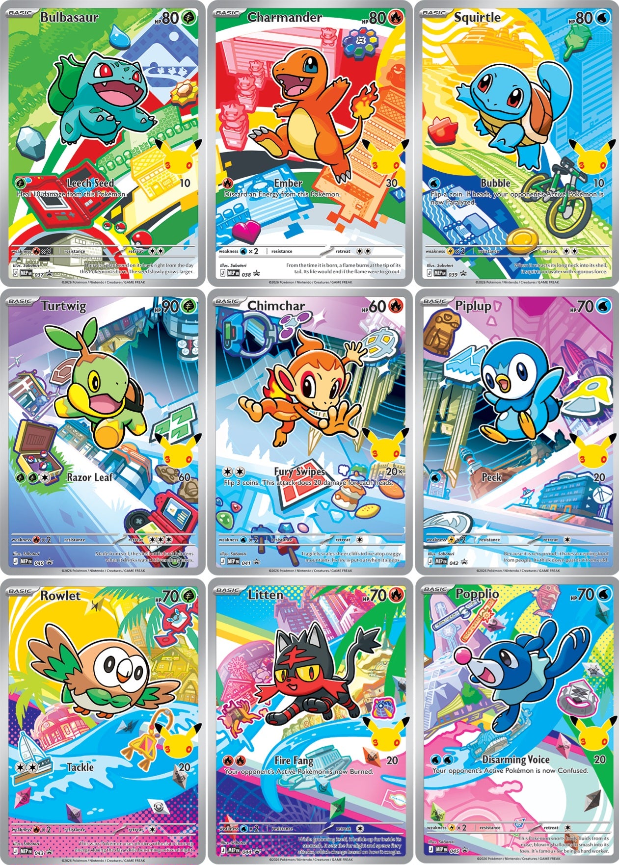 Pokémon TCG First Partner Illustration Collection - Series 1