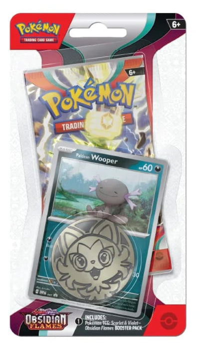Checklane Paldean Wooper - Obsidian Flames
