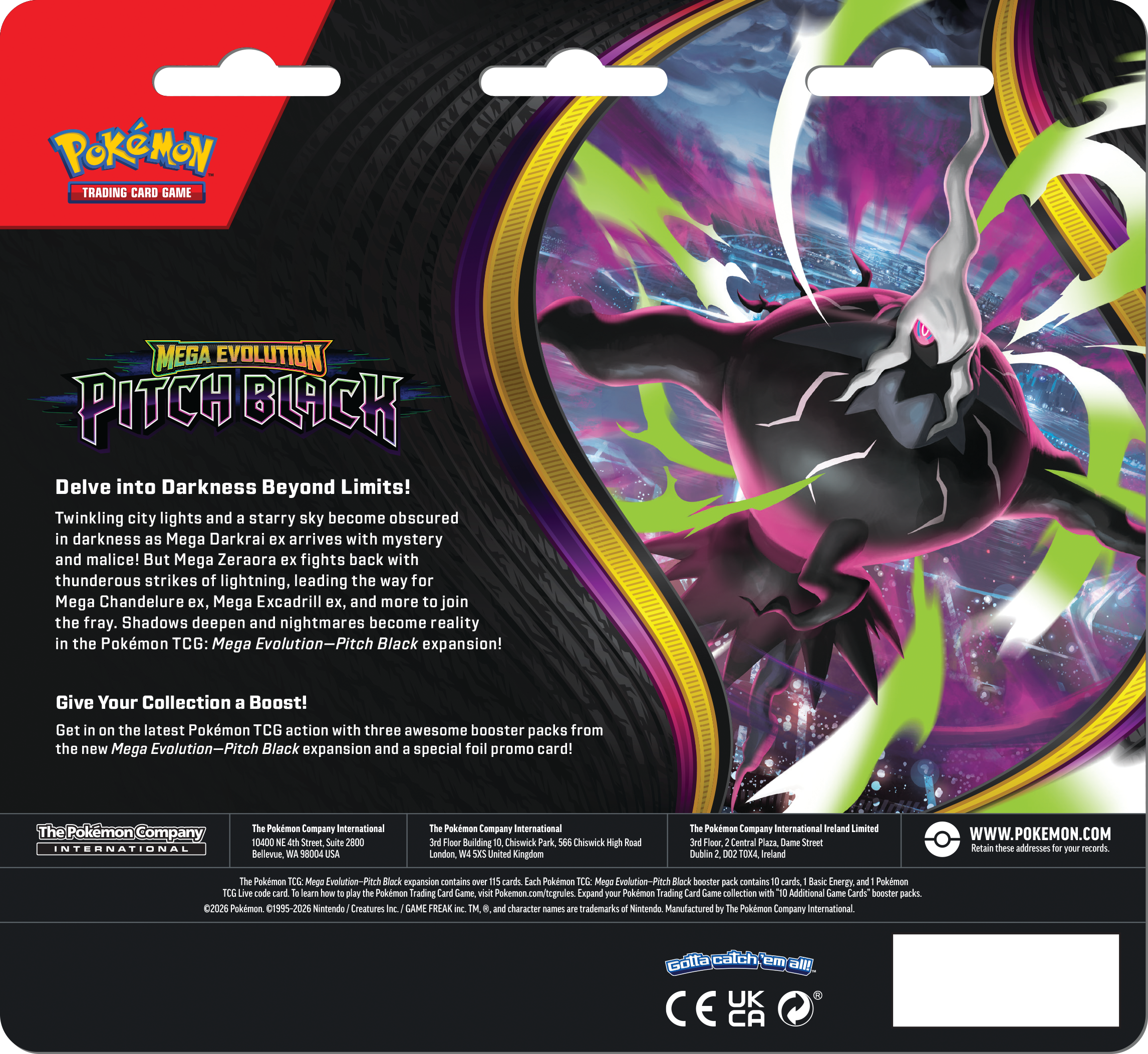Pitch Black - 3-Pack Blister (PREVENTA PRÓXIMAMENTE)