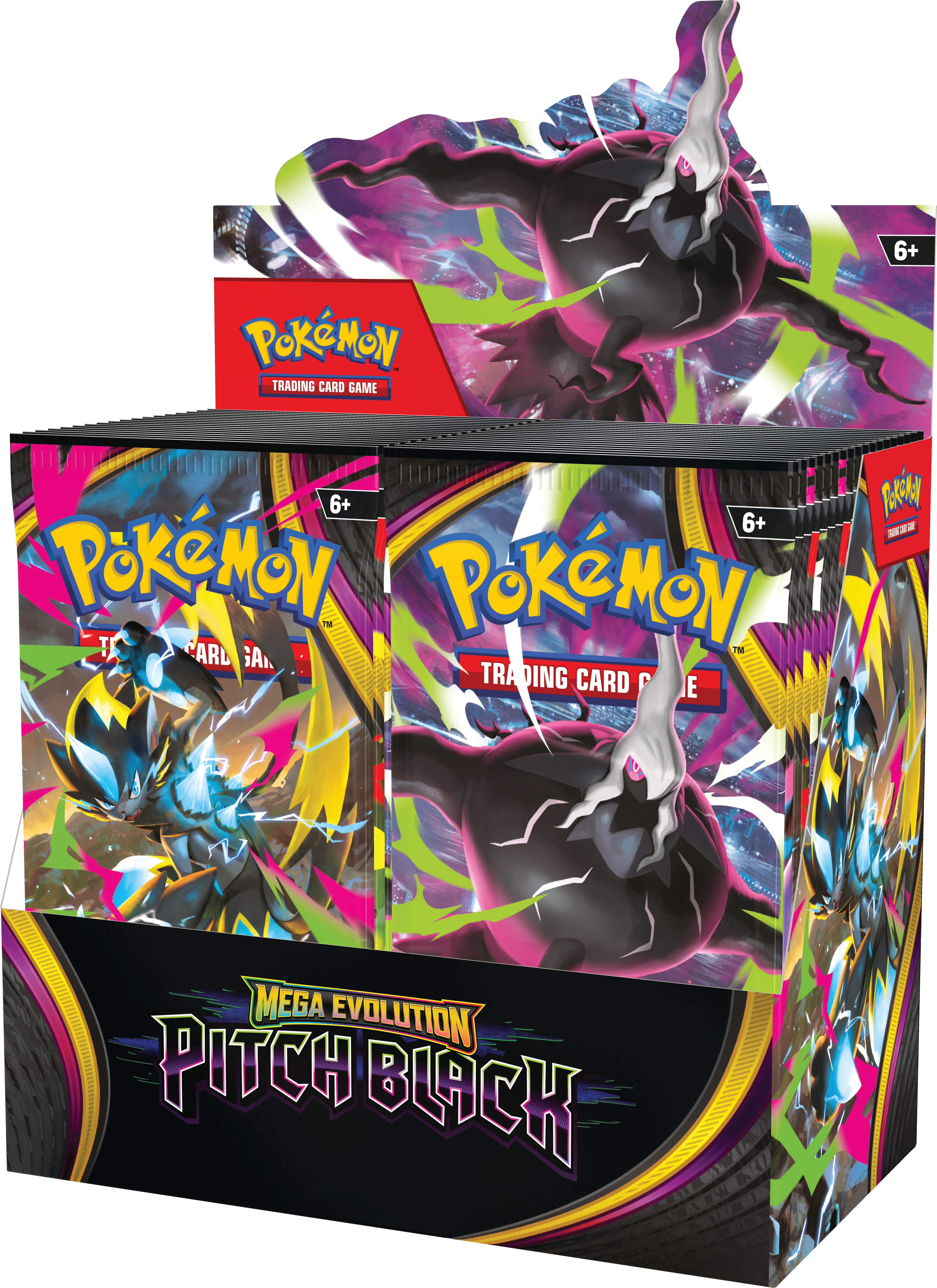Pitch Black Booster Box Display 