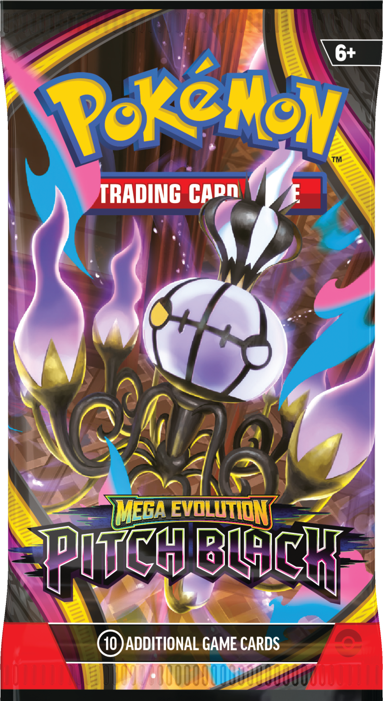 Pitch Black Mega Chandelure Booster Pack