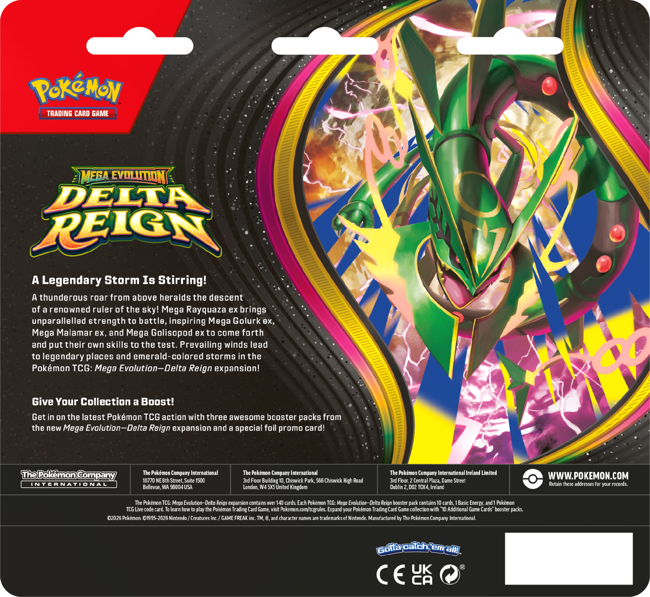 Delta Reign 3-Pack Blister Back