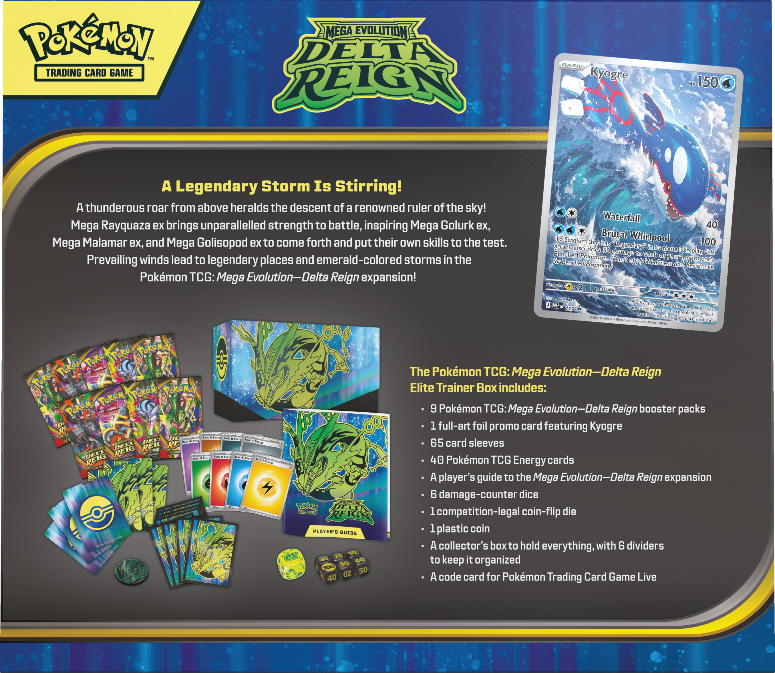 Delta Reign ETB Contains