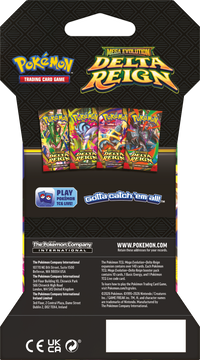 Delta Reign - Sleeved Booster (PREVENTA PRÓXIMAMENTE)
