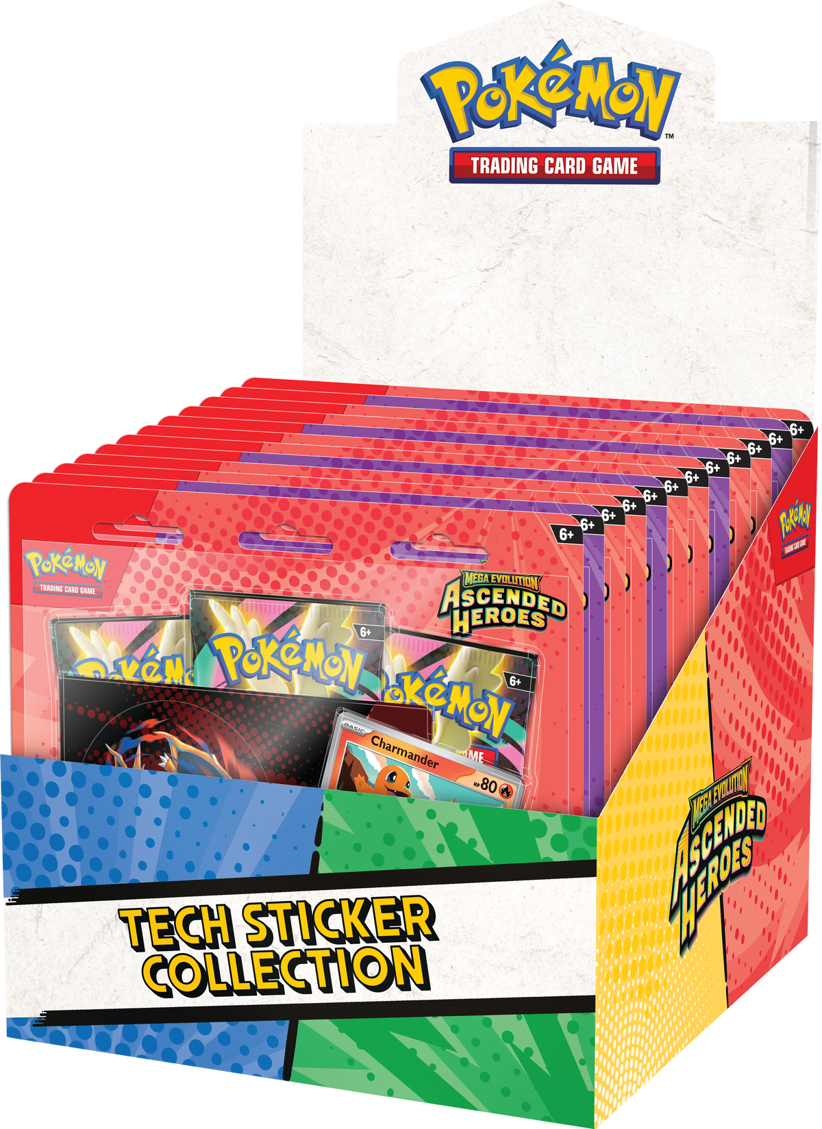 Tech Sticker Collection Display Case Ascended Heroes - Display - Tech Sticker Collection – Kantocards